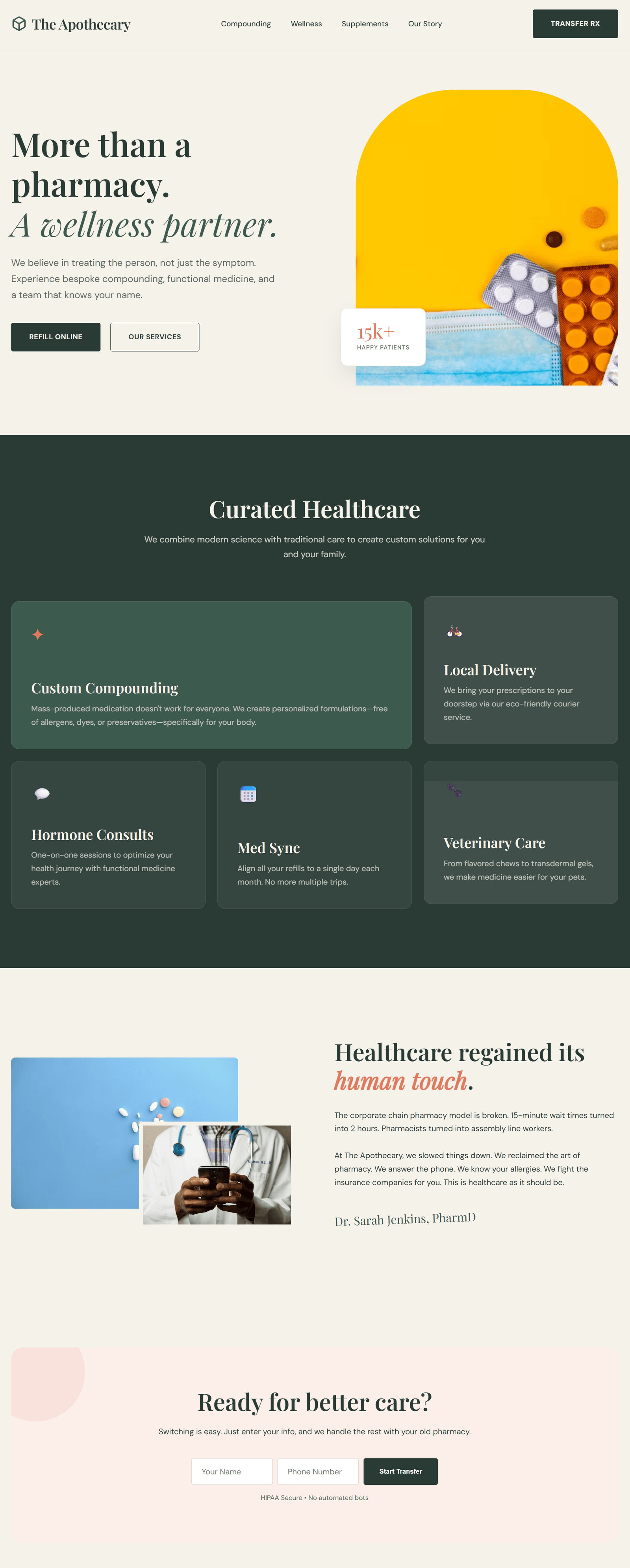 Apothecary Design Showcase